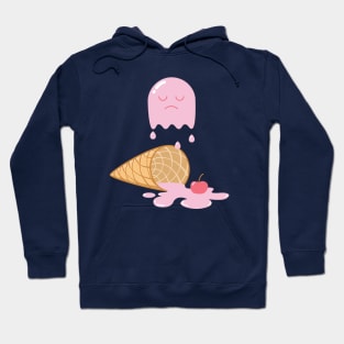 ice cream ghost Hoodie